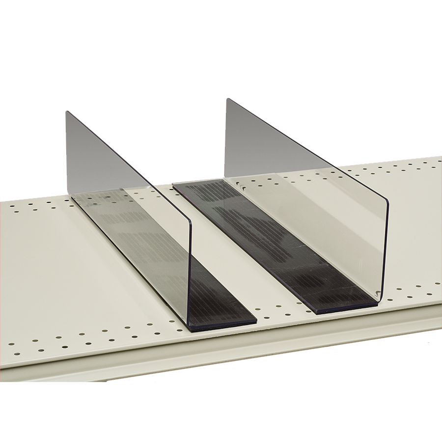 Heavy Duty Magnetic Shelf Divider - Sightline Display